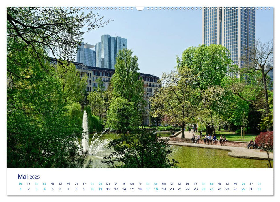 Fabelhaftes Frankfurt am Main (CALVENDO Premium Wandkalender 2025)