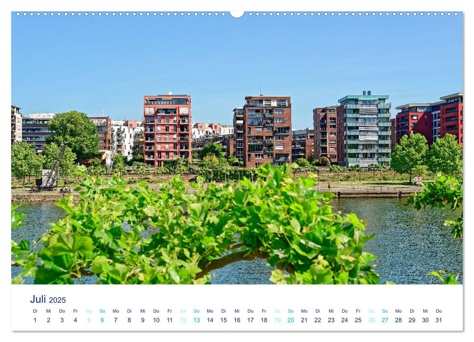 Fabelhaftes Frankfurt am Main (CALVENDO Premium Wandkalender 2025)