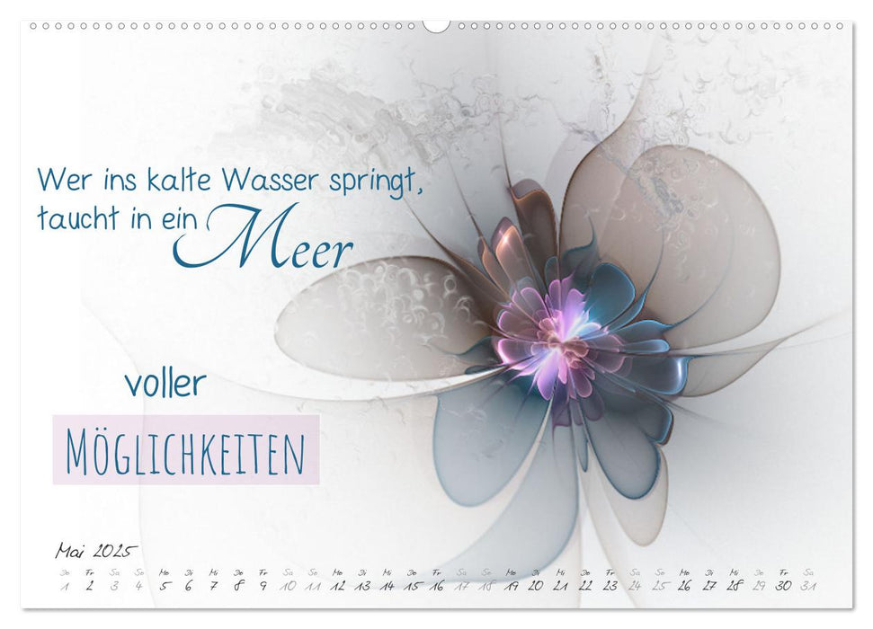 Magischer Schimmer (CALVENDO Premium Wandkalender 2025)