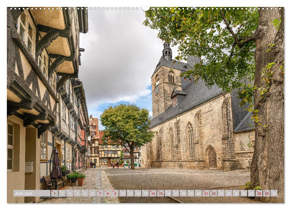 Quedlinburg-1000 Jahre Geschichte (Teil 2) (CALVENDO Premium Wandkalender 2025)