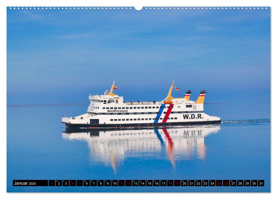 Föhr... liebt in eine Insel (CALVENDO Wandkalender 2025)