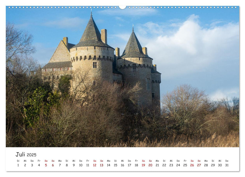 Golf von Morbihan, der Süden der Bretagne (CALVENDO Premium Wandkalender 2025)