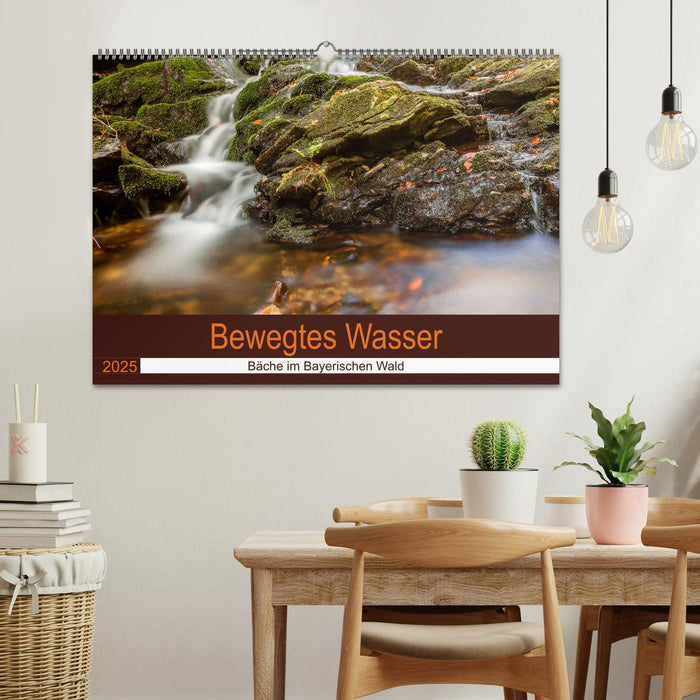 Bewegtes Wasser (CALVENDO Wandkalender 2025)