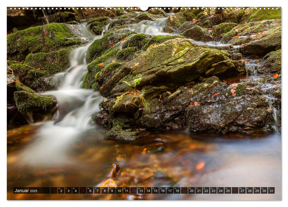 Bewegtes Wasser (CALVENDO Wandkalender 2025)