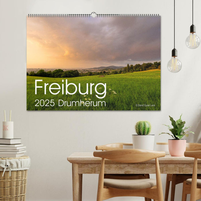 Freiburg, Drumherum (CALVENDO Wandkalender 2025)