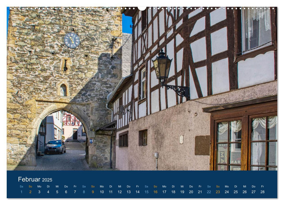 Herrstein - Mittelalter an der Edelsteinstraße (CALVENDO Premium Wandkalender 2025)