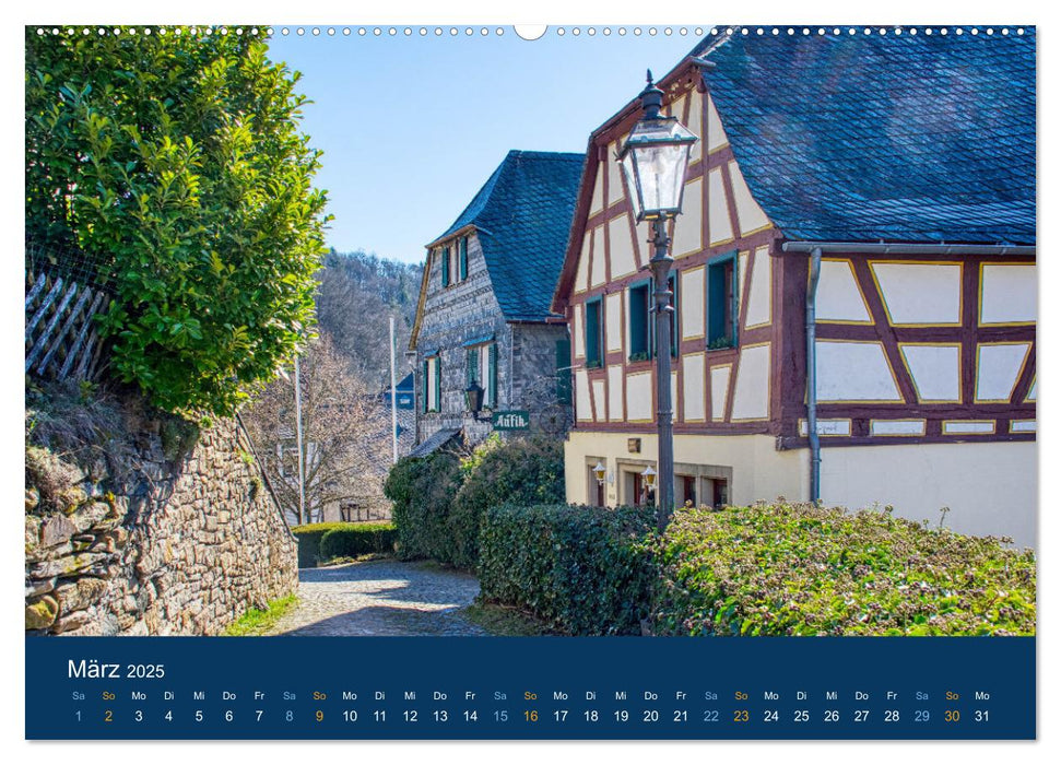 Herrstein - Mittelalter an der Edelsteinstraße (CALVENDO Premium Wandkalender 2025)