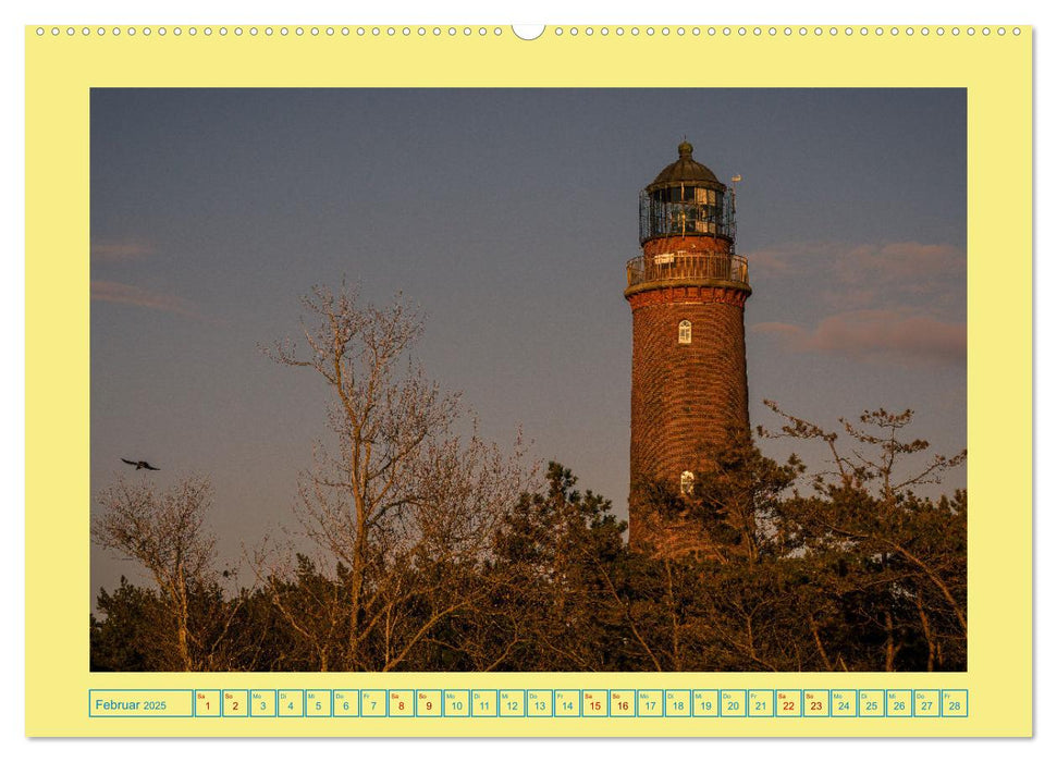 Landschaften auf Fischland-Darß-Zingst (CALVENDO Wandkalender 2025)