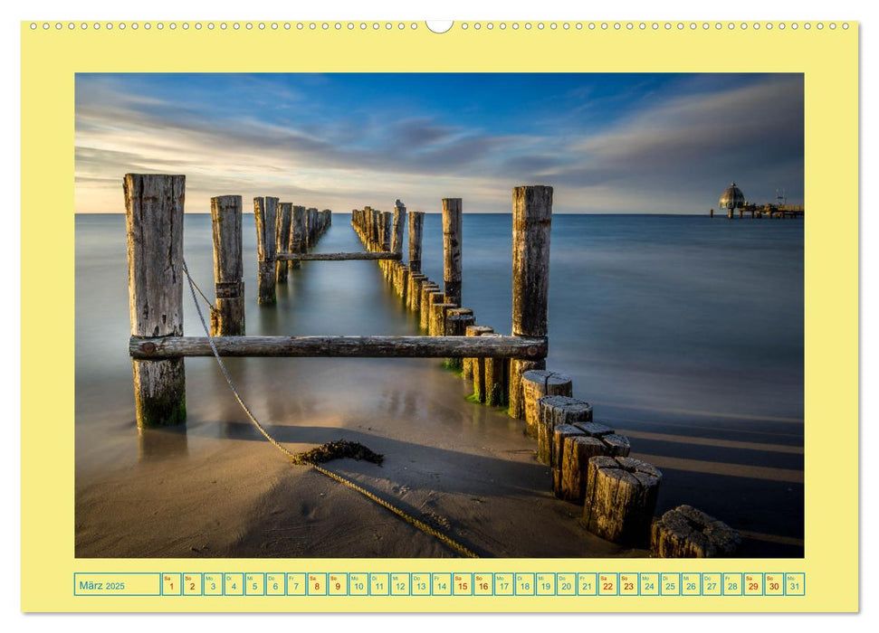 Landschaften auf Fischland-Darß-Zingst (CALVENDO Wandkalender 2025)