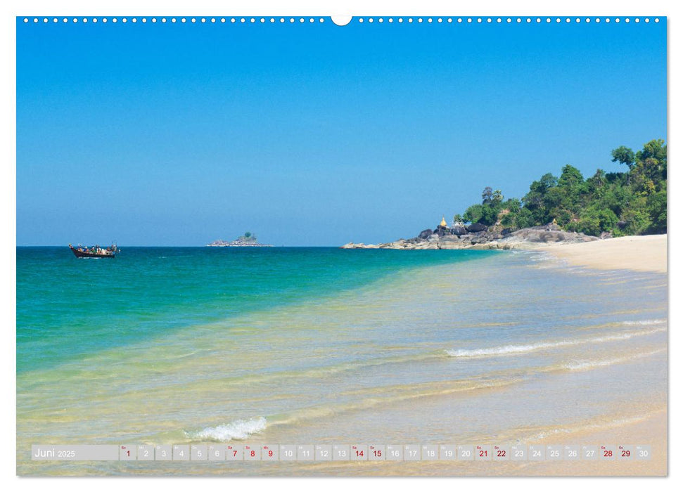 MYANMAR - Land der Pagoden (CALVENDO Premium Wandkalender 2025)