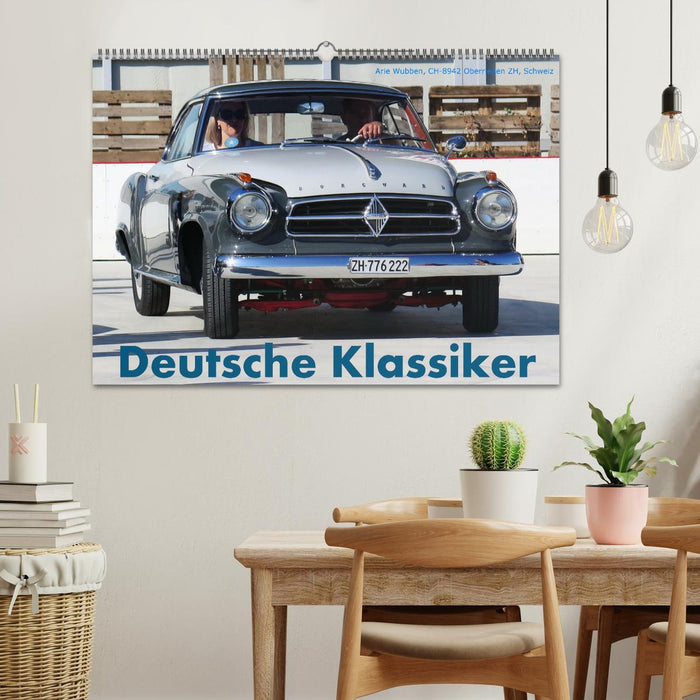 Deutsche Klassiker (CALVENDO Wandkalender 2025)