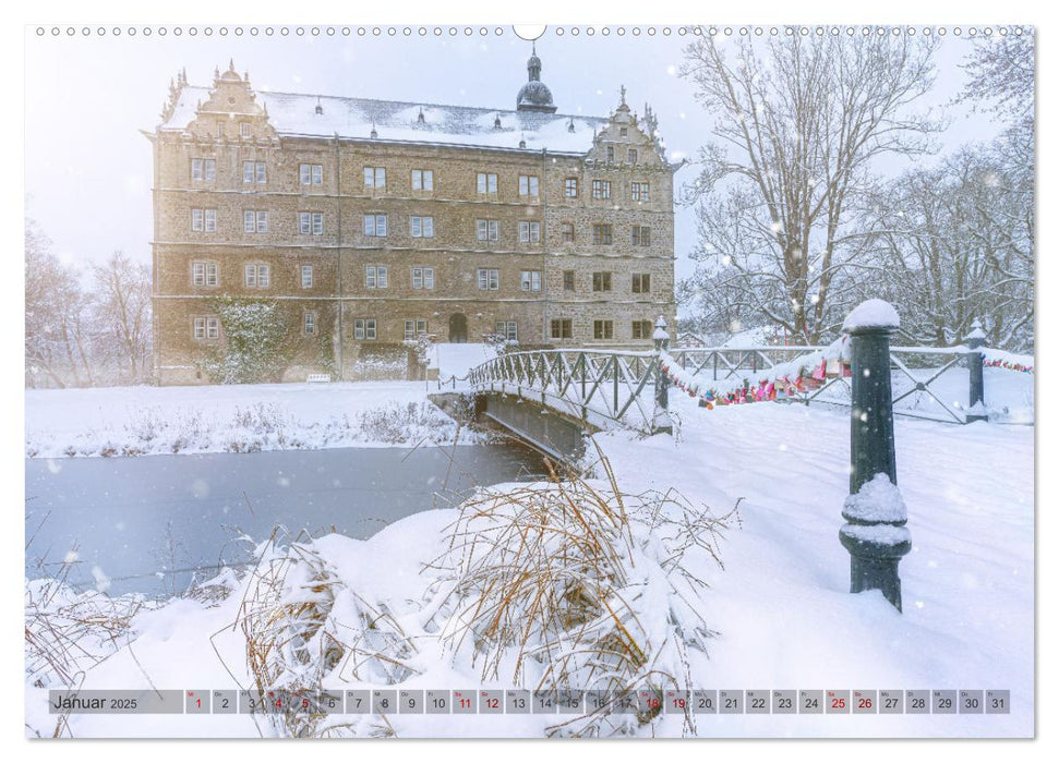 Wolfsburg - Stadt, Land, Fluss (CALVENDO Premium Wandkalender 2025)