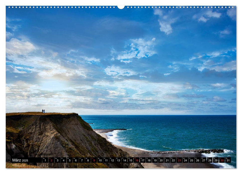 Dänemark - Eindrücke Vom Ringköbing Fjord bis Bovbjerg (CALVENDO Premium Wandkalender 2025)