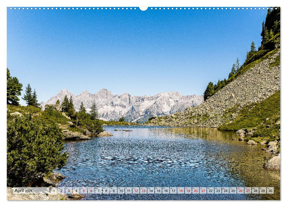 Dachstein und Schladminger Tauern (CALVENDO Premium Wandkalender 2025)