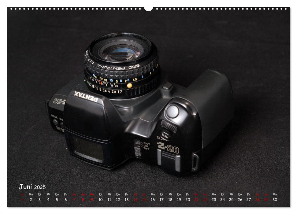 Legendäre Kameras der Marke Pentax (CALVENDO Premium Wandkalender 2025)