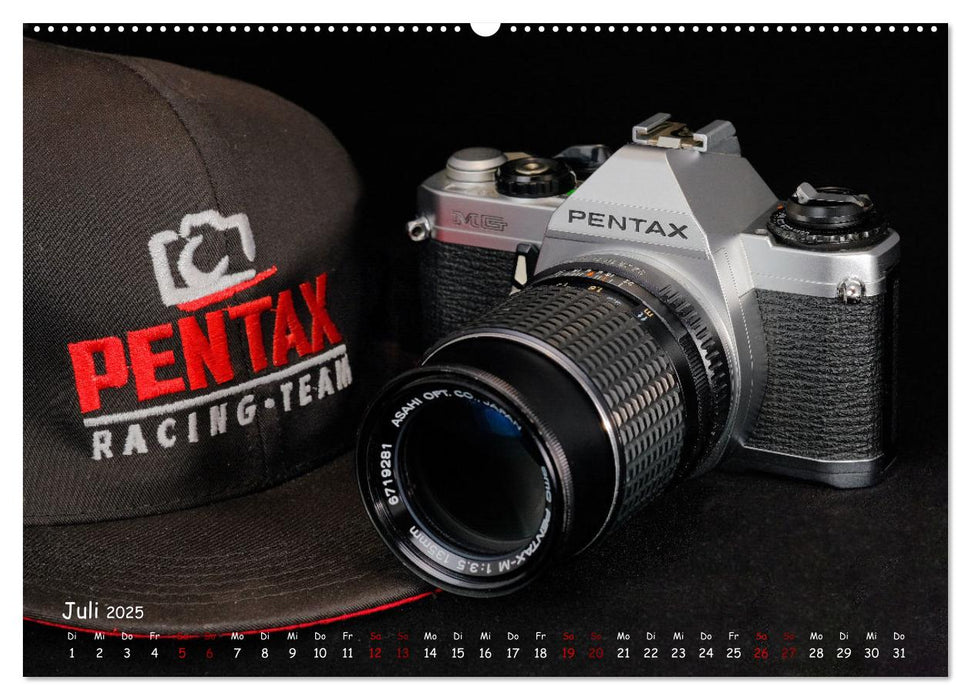 Legendäre Kameras der Marke Pentax (CALVENDO Premium Wandkalender 2025)