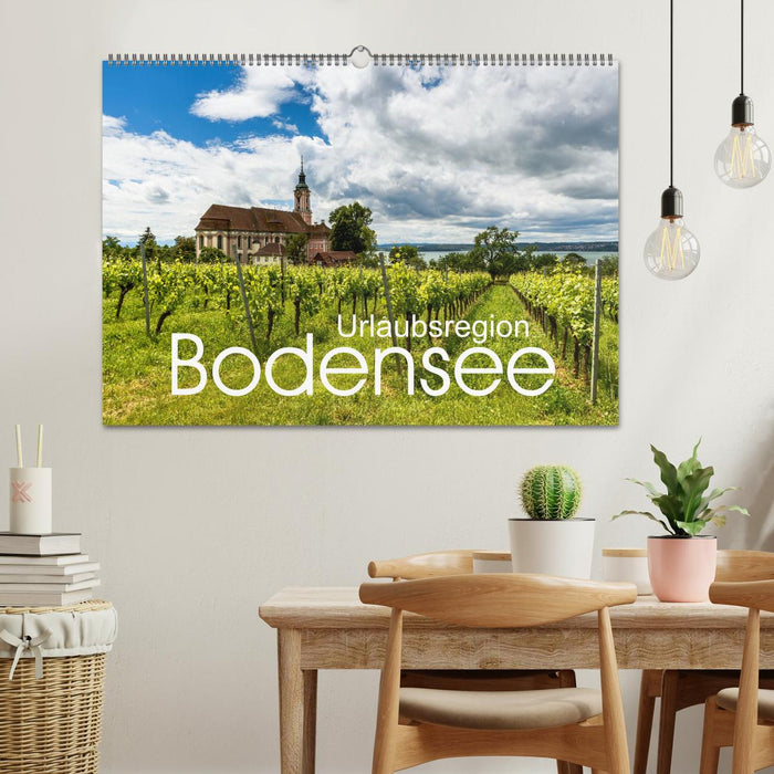 Urlaubsregion Bodensee (CALVENDO Wandkalender 2025)