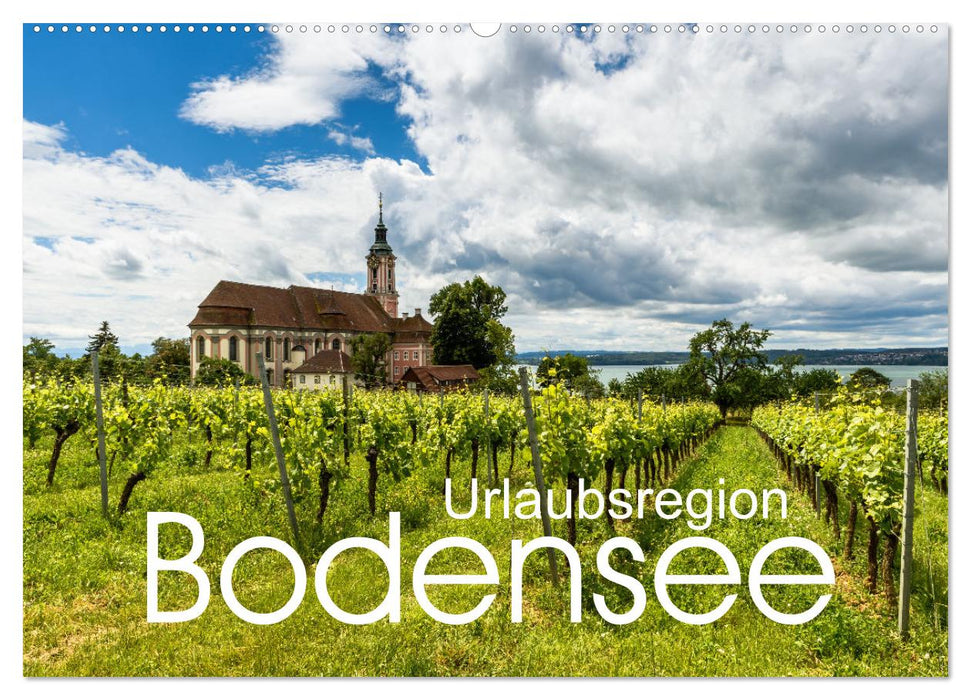 Urlaubsregion Bodensee (CALVENDO Wandkalender 2025)