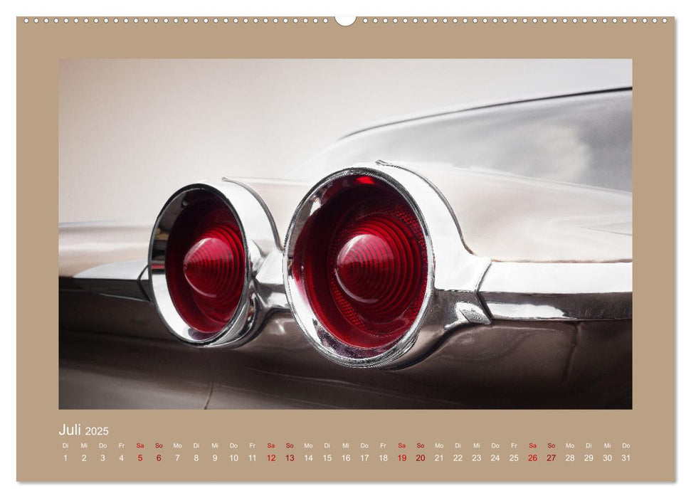 Inspiration US Autoklassiker 1954 bis 1971 (CALVENDO Premium Wandkalender 2025)