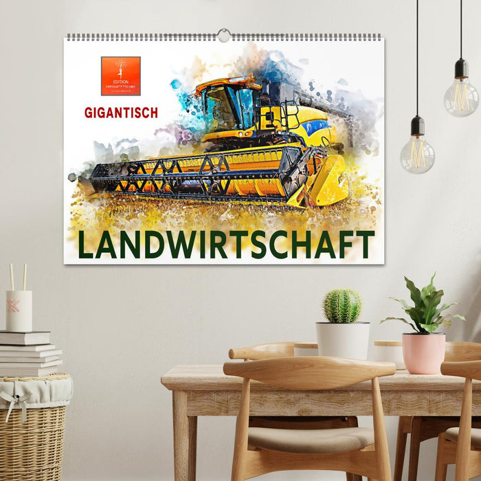 Landwirtschaft - Gigantisch (CALVENDO Wandkalender 2025)