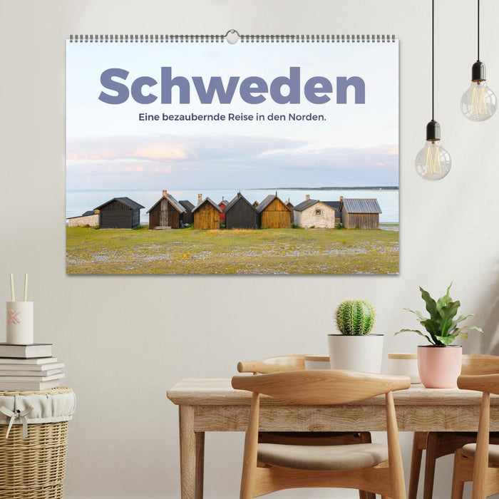 Schweden - Eine bezaubernde Reise in den Norden. (CALVENDO Wandkalender 2025)