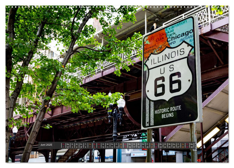 CHICAGO Ungewöhnliche Momente (CALVENDO Wandkalender 2025)