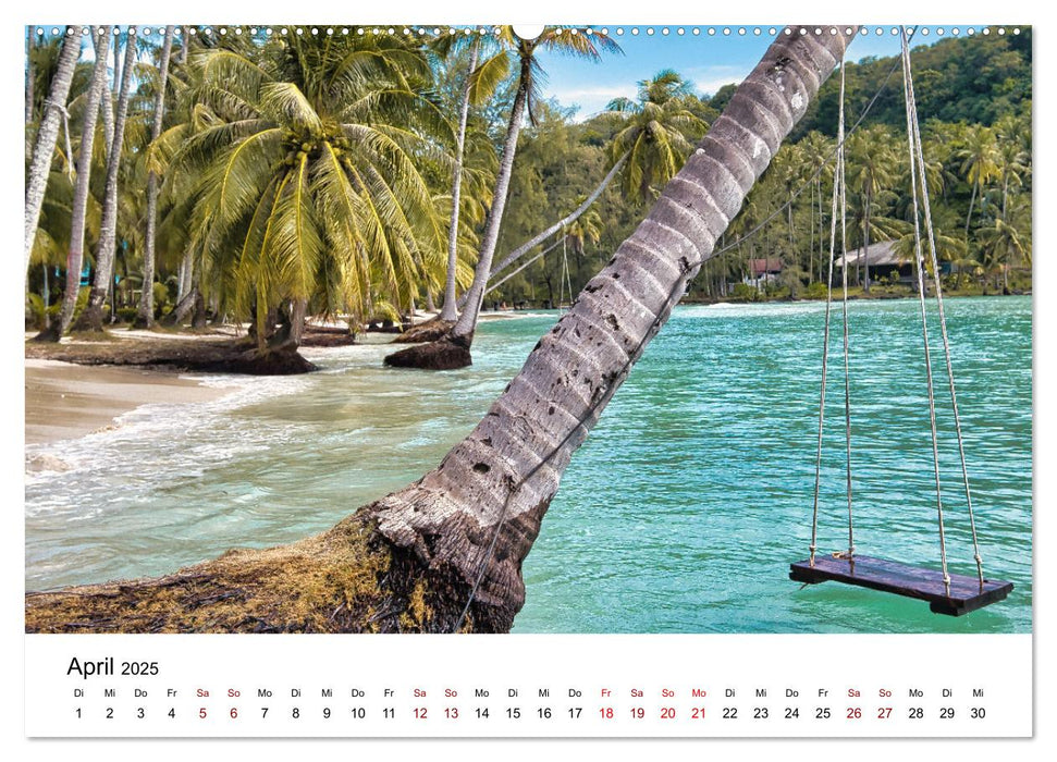 Die schönsten Inseln Thailands (CALVENDO Premium Wandkalender 2025)