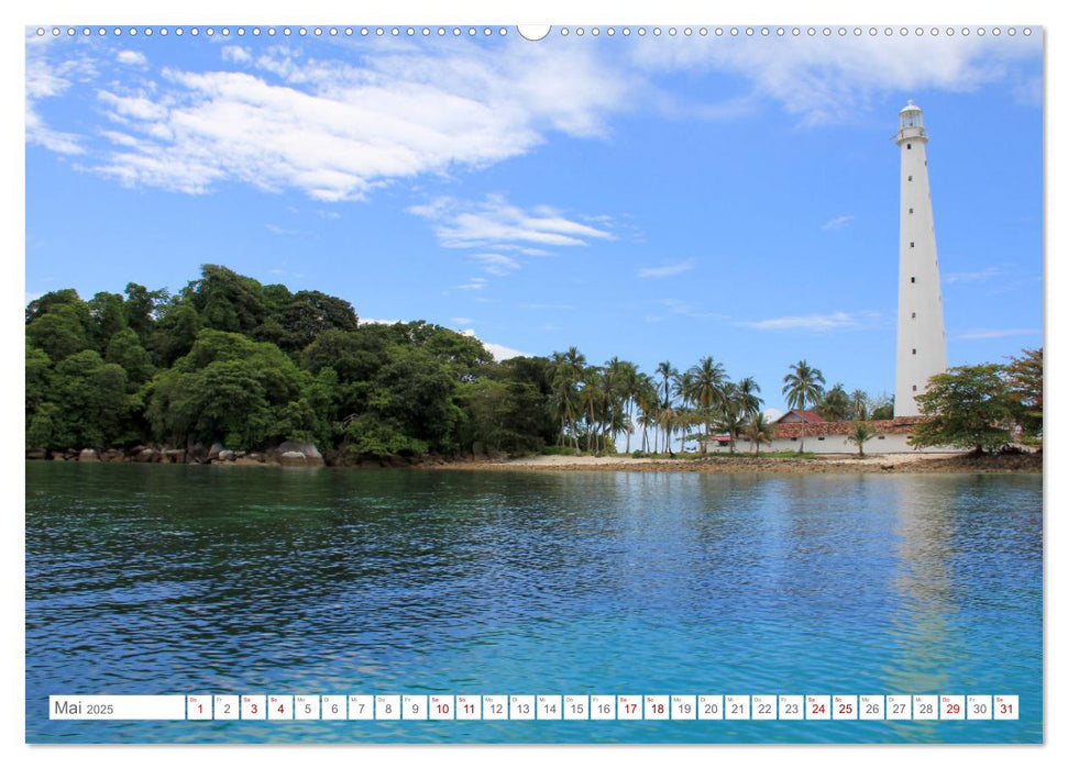Indonesien pur und schön (CALVENDO Premium Wandkalender 2025)