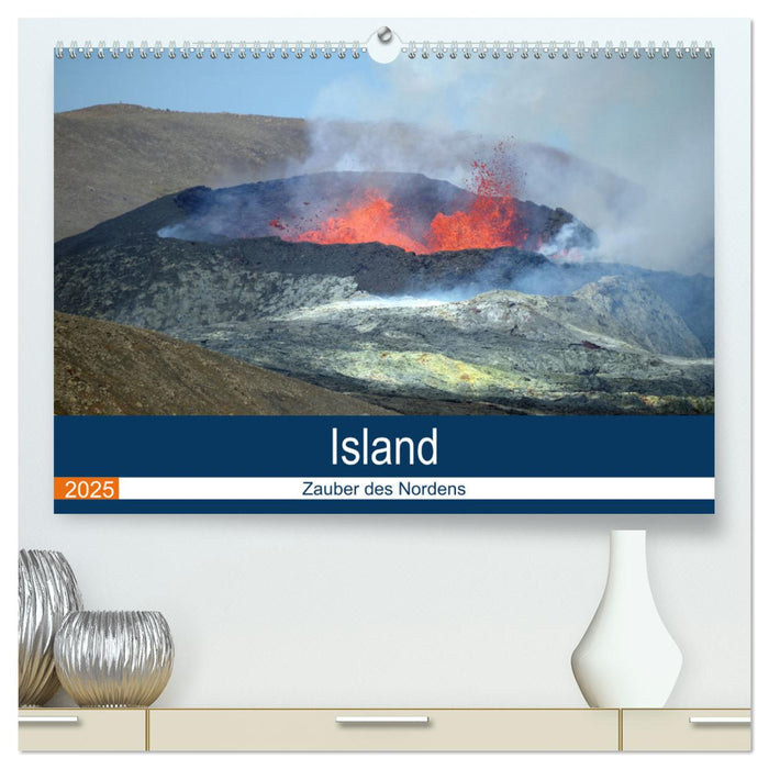 Island - Zauber des Nordens (CALVENDO Premium Wandkalender 2025)