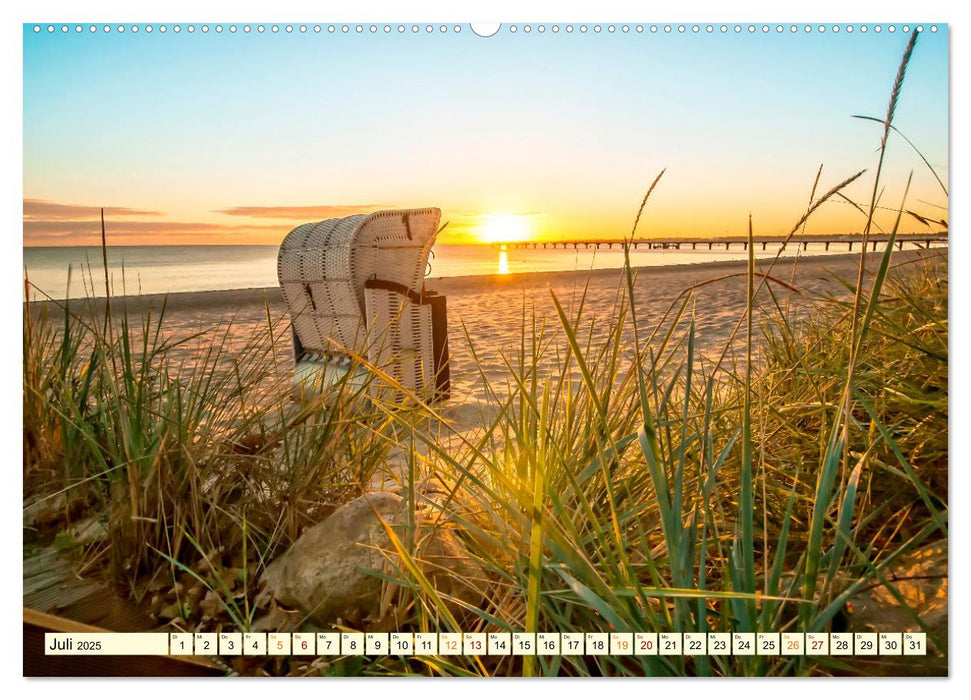 Romantische Ostsee - mein Urlaub (CALVENDO Premium Wandkalender 2025)