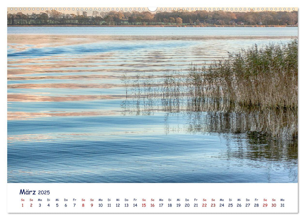 Maritime Schlei (CALVENDO Premium Wandkalender 2025)