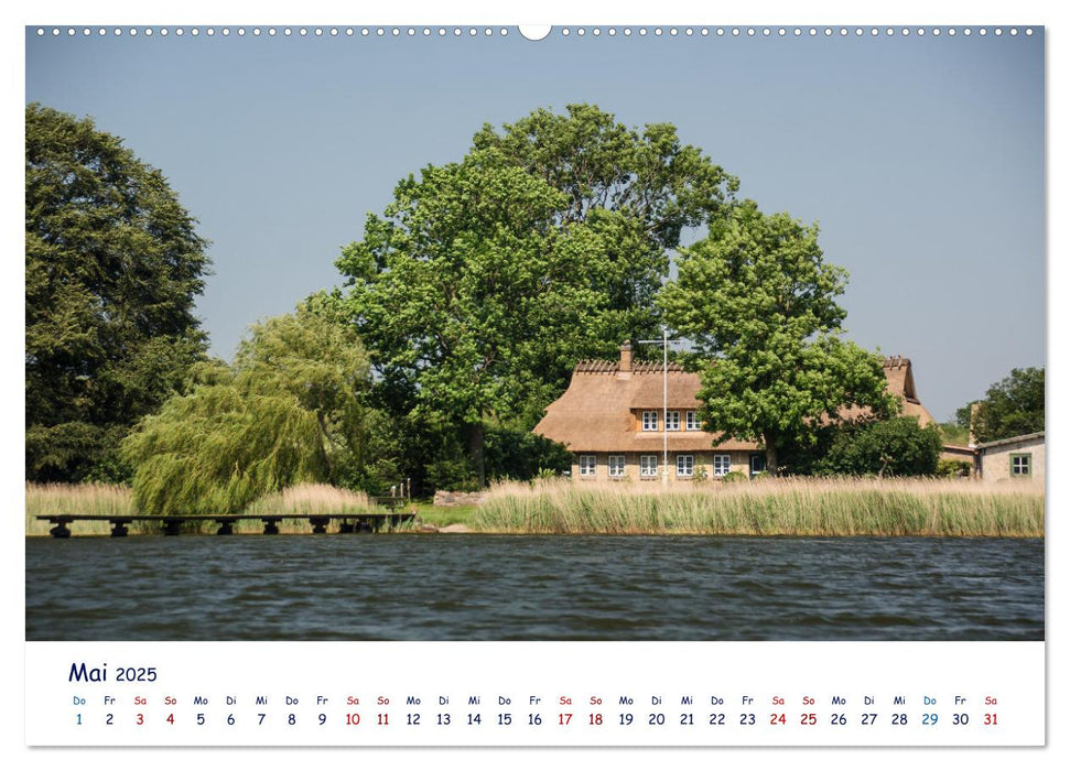 Maritime Schlei (CALVENDO Premium Wandkalender 2025)