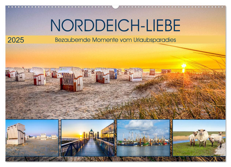 NORDDEICH-LIEBE (CALVENDO Wandkalender 2025)