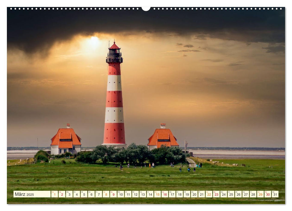 Geliebte Nordsee (CALVENDO Wandkalender 2025)