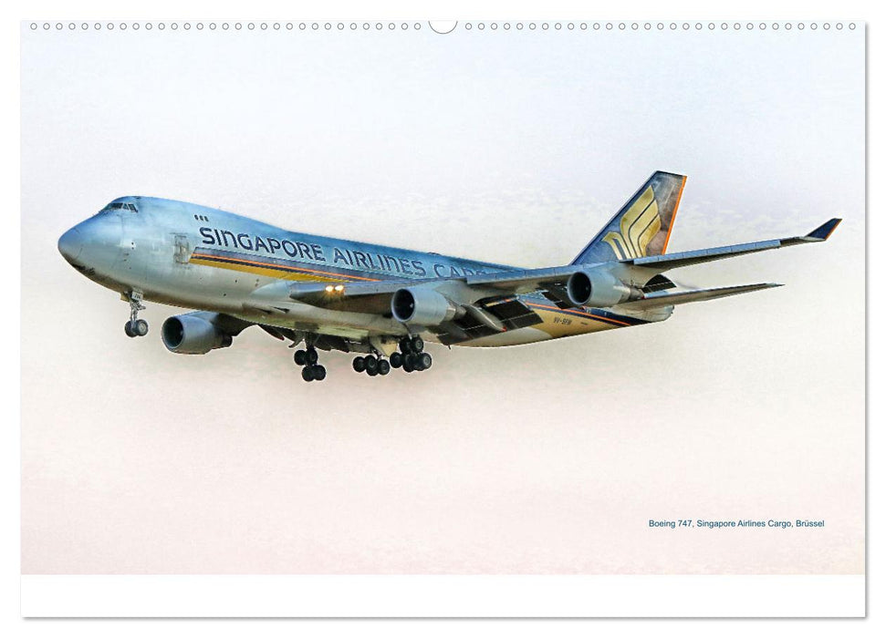 Art of Aviation - Kunstvolle Flugzeuge (CALVENDO Premium Wandkalender 2025)