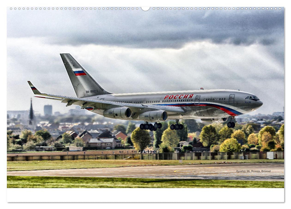 Art of Aviation - Kunstvolle Flugzeuge (CALVENDO Premium Wandkalender 2025)