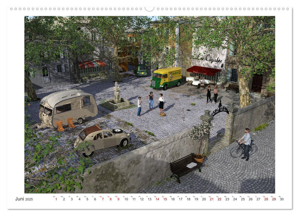 Vintage Caravaning (CALVENDO Wandkalender 2025)