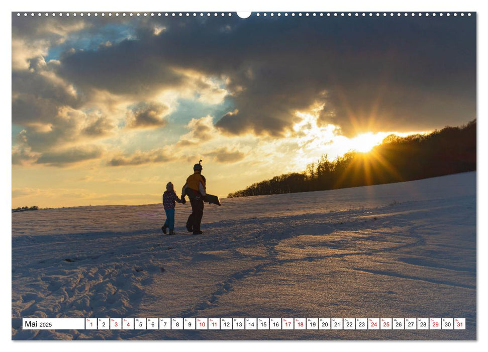 Winter in Nord-Deutschland (CALVENDO Premium Wandkalender 2025)