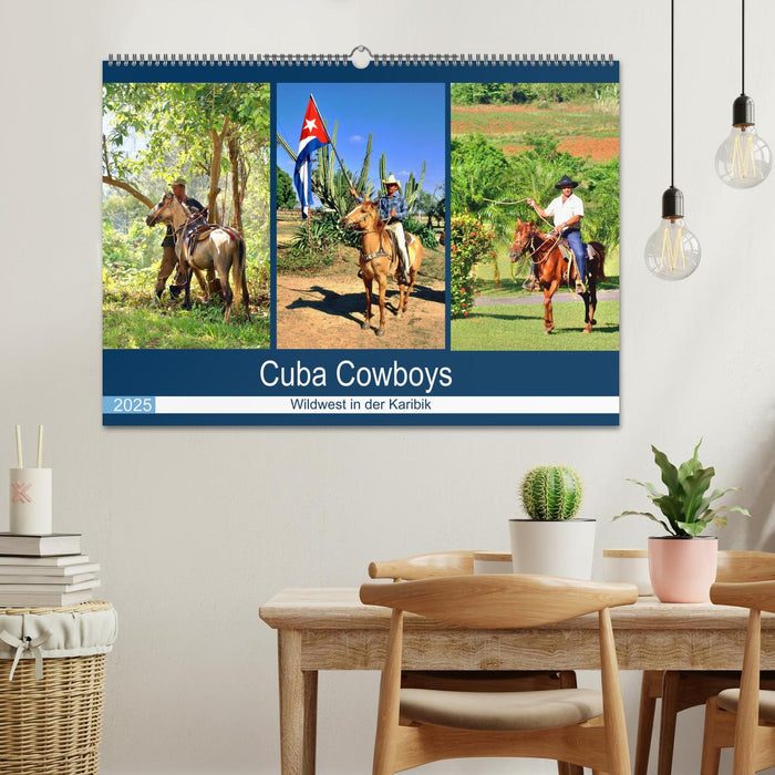 Cuba Cowboys - Wildwest in der Karibik (CALVENDO Wandkalender 2025)