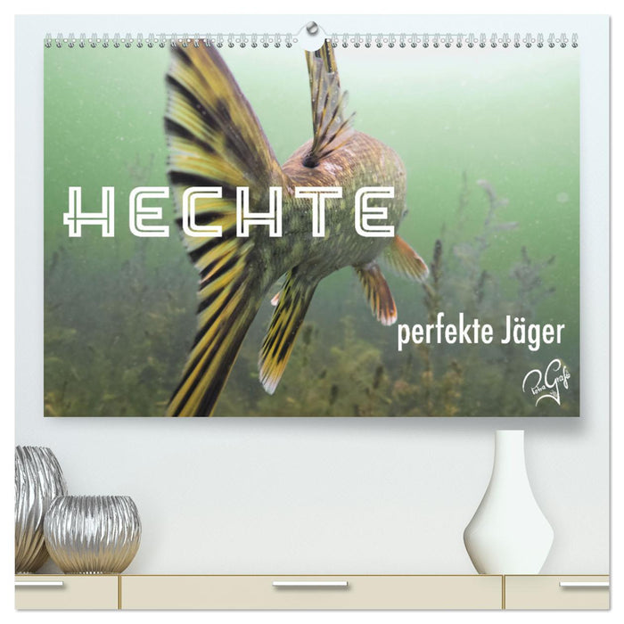 Hechte - perfekte Jäger (CALVENDO Premium Wandkalender 2025)