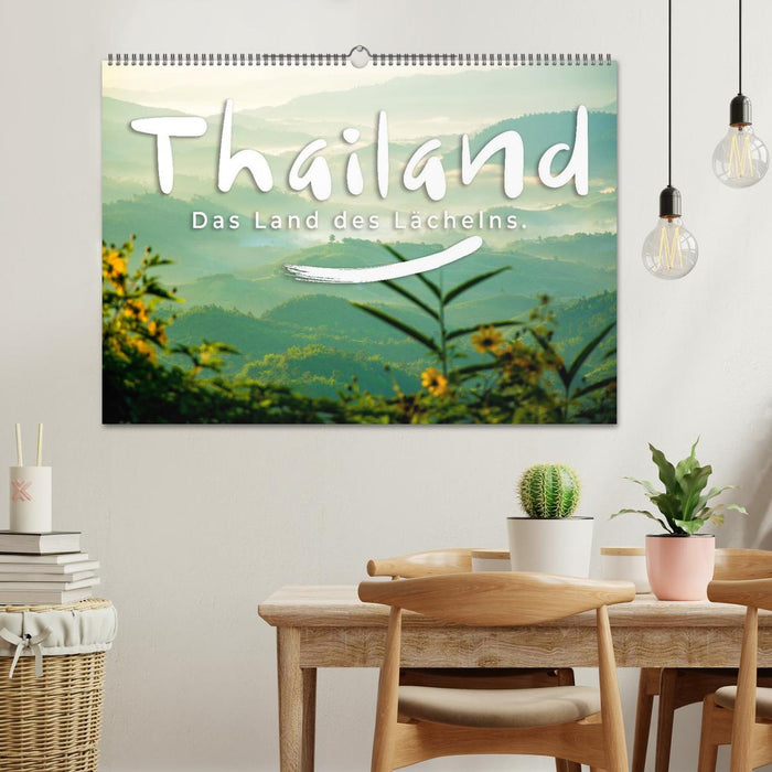 Thailand - Das Land des Lächelns. (CALVENDO Wandkalender 2025)