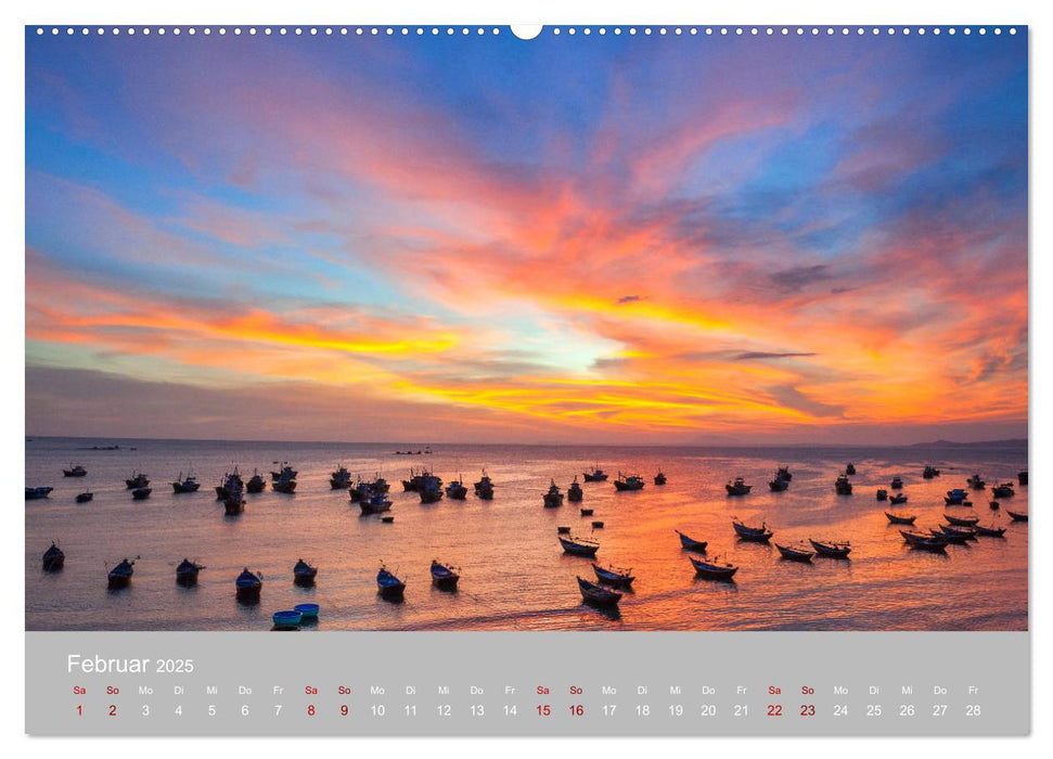 VIETNAM - Im Land des aufsteigenden Drachens (CALVENDO Premium Wandkalender 2025)