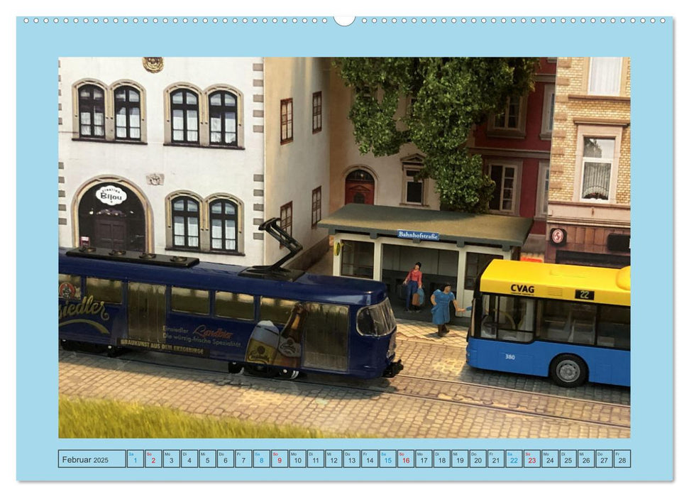 DDR Modellautos im Fokus (CALVENDO Wandkalender 2025)