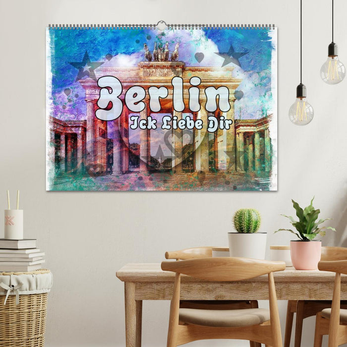 Berlin Ick Liebe Dir (CALVENDO Wandkalender 2025)