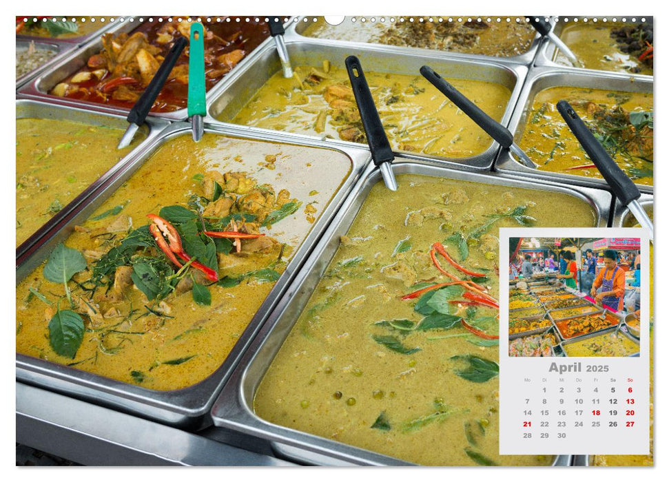 ASIA STREET FOOD - So schmeckt Asien (CALVENDO Premium Wandkalender 2025)