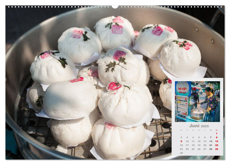 ASIA STREET FOOD - So schmeckt Asien (CALVENDO Premium Wandkalender 2025)