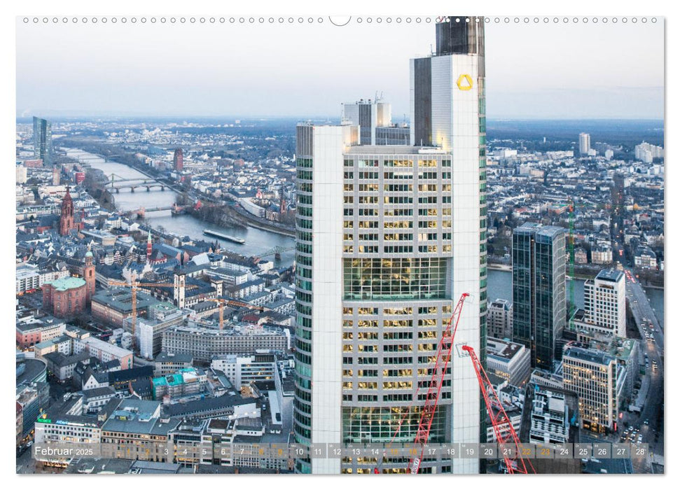 Frankfurt Mainhattan (CALVENDO Premium Wandkalender 2025)