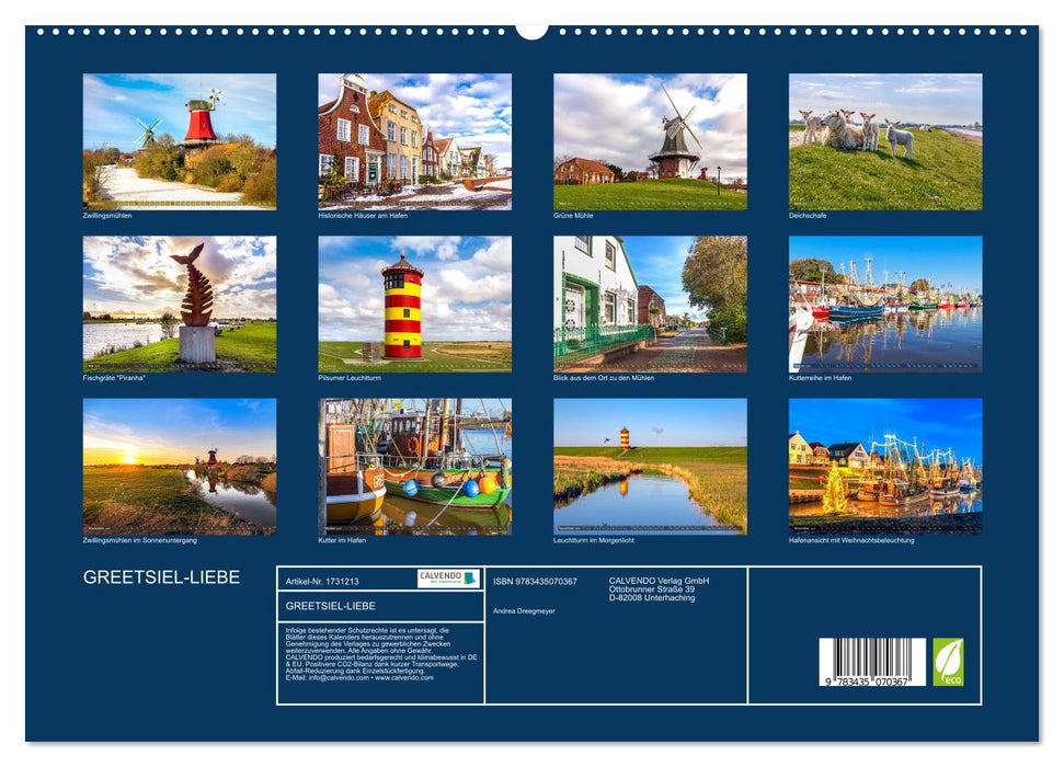 GREETSIEL-LIEBE (CALVENDO Wandkalender 2025)