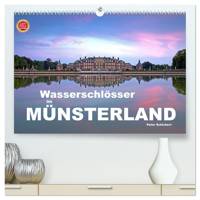 Wasserschlösser im Münsterland (CALVENDO Premium Wandkalender 2025)