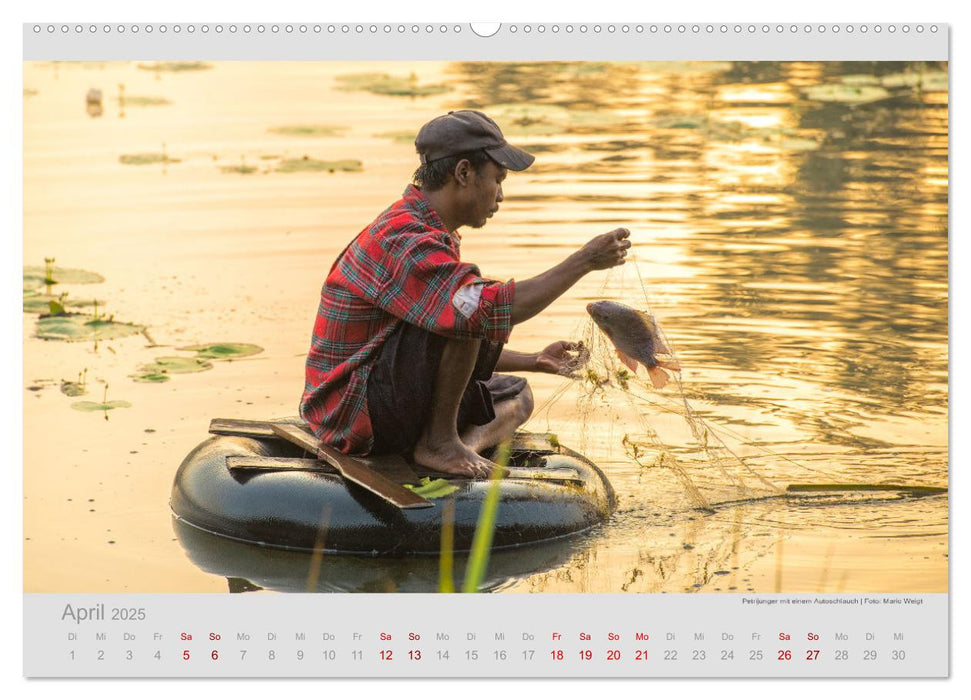 PETRI HEIL - Das Netz voller Fische (CALVENDO Premium Wandkalender 2025)